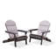 Chaise Adirondack pliante en bois massif Laffey-30796174