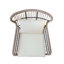 Ajout de salon chic, siège d'appoint élégant
