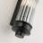 Sharima Ribbed Glass Rod Cylindrical Wall Light, 2 Heads Wall Lamp Wall Sconce-1159830130