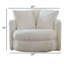 Fauteuil d'appoint pivotant Rane, revêtement en chenille extra doux de 49 po-123296067