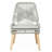 Chaskel Upholstered Mahogany Side Chair-211098452