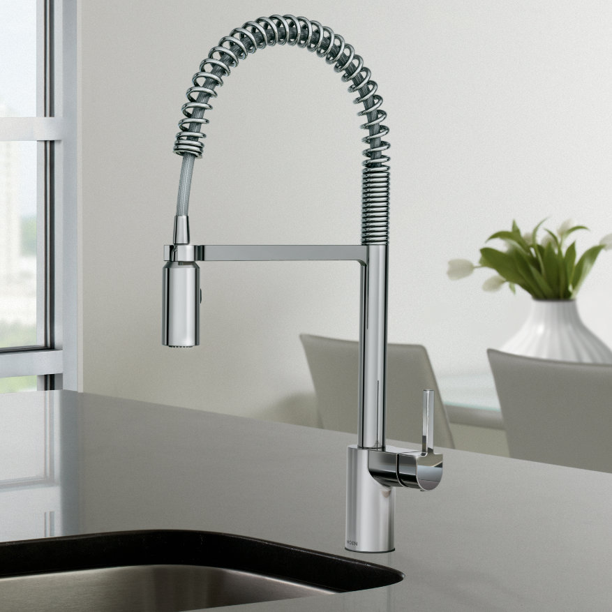 Align Spring Pull-Down Kitchen Faucet, Chrome