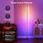 Tamma 164CM RGB Corner Floor Lamp, LED Standing Mood Light, Light Colour Changing, Remote Control-1727881010
