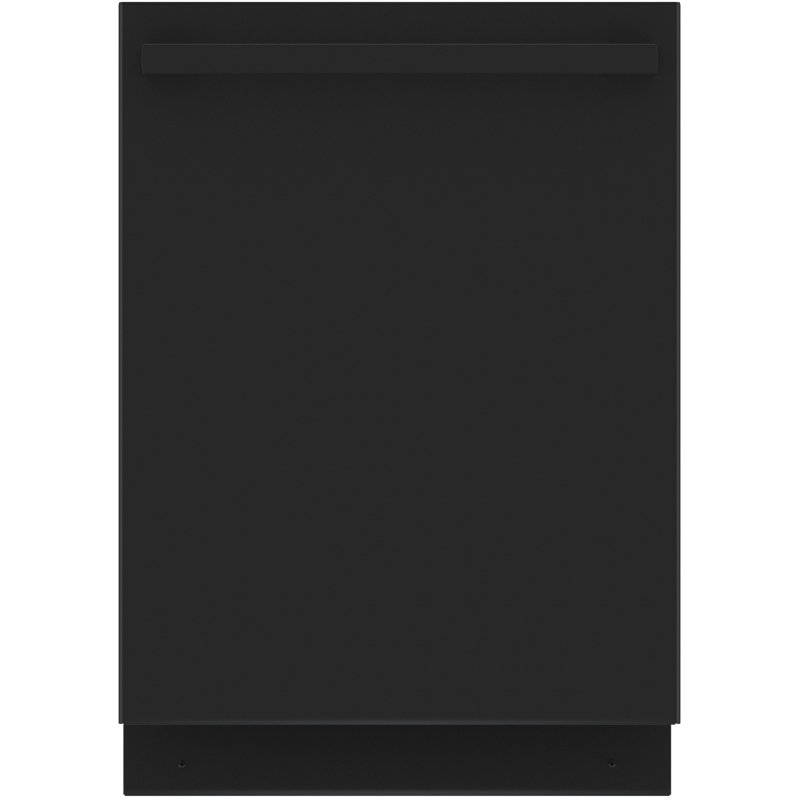 800 Series 24" Top Control Built-In Dishwasher with Stainless Steel Tub and Flexible 3Rd Rack, Black