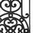 Rectangle Ornate Wall Art Plaque