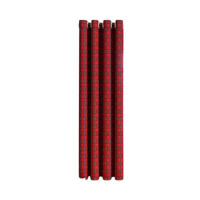 1pièces rideau occultant boule de Noël classique rideaux occultant 52 x 72 po