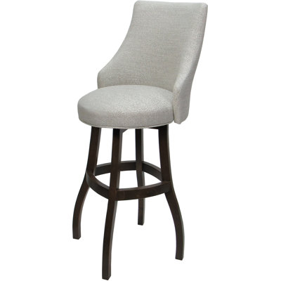 Swivel Solid Wood Extra Tall Bar Stool