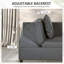 Nedo Single 98cm Upholstered Futon And Mattress