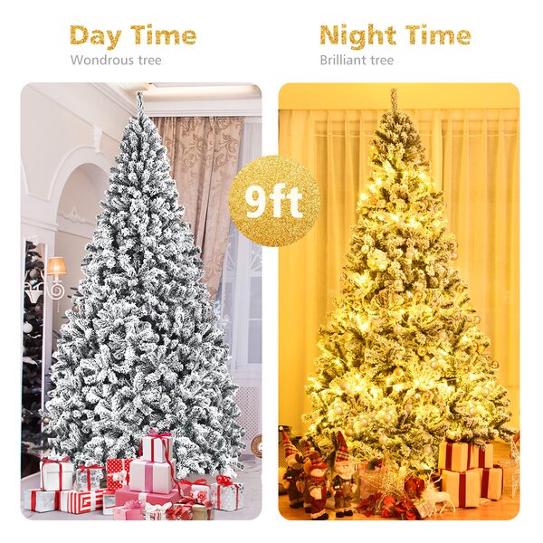 The Holiday Aisle® 9' Artificial Pine Christmas Tree & Reviews | Wayfair