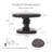 Jahmaal Curved Glossy Pedestal Side Table-1850944286