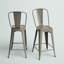 Tabouret de bar galvanisé Iyasia-1250851360-1250851375