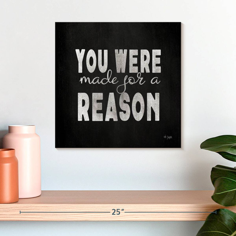 Tergel Made For A Reason, 16" H x 16" W