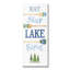 «Eat Sleep Lake Répétez Oars», estampe numérique par Deb Strain-1553350067-1553350077