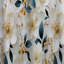 Blanc coquelicots minimaliste Floral Elegance III - rideau en velours floral - obscurcissant - 1 panneau-95458415