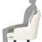 26''H Upholstered 360°Swivel Counter Height Bar Stools, Wood Legs Kitchen Island Chairs-211219933-210338535