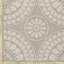 Tapis d'intérieur / extérieur gris / ivoire Jager-1058956700
