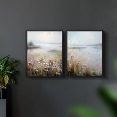 «Vintage Floral XXX», 2 pièces sur papier