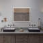 Alfi Brand 13.5'' Black And White Rectangular Bathroom Sink