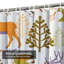 Rideau de douche avec 12 crochets Autumn-1521760072
