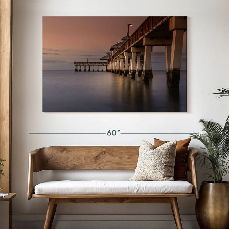 Aletra Myers Boardwalk Sunset, H 34 po x l 51 po