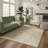 Traditional Floral Hand-Tufted Wool Indoor Area Rug-421335541