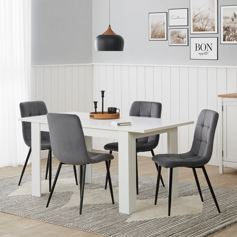 Alfonce 4 - Person Dining Set