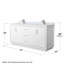 Icon 72" Double Bathroom Vanity Set-2008034139-2008034143-1956133003
