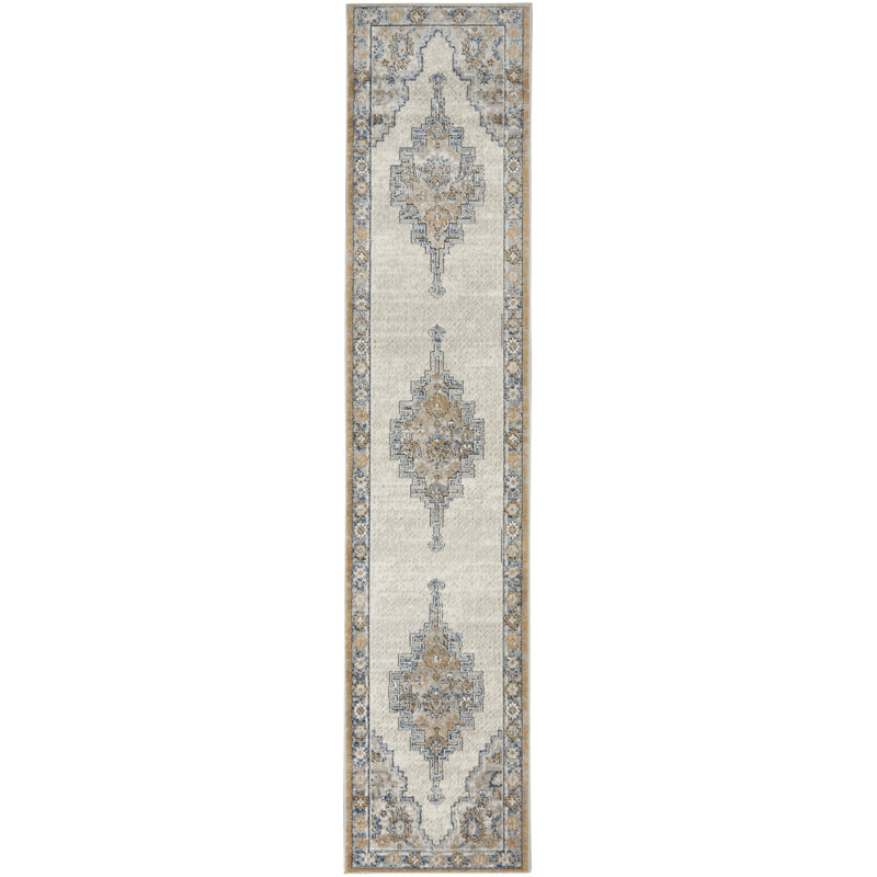 Oriental Indoor Rug, Runner 2'2" x 10'