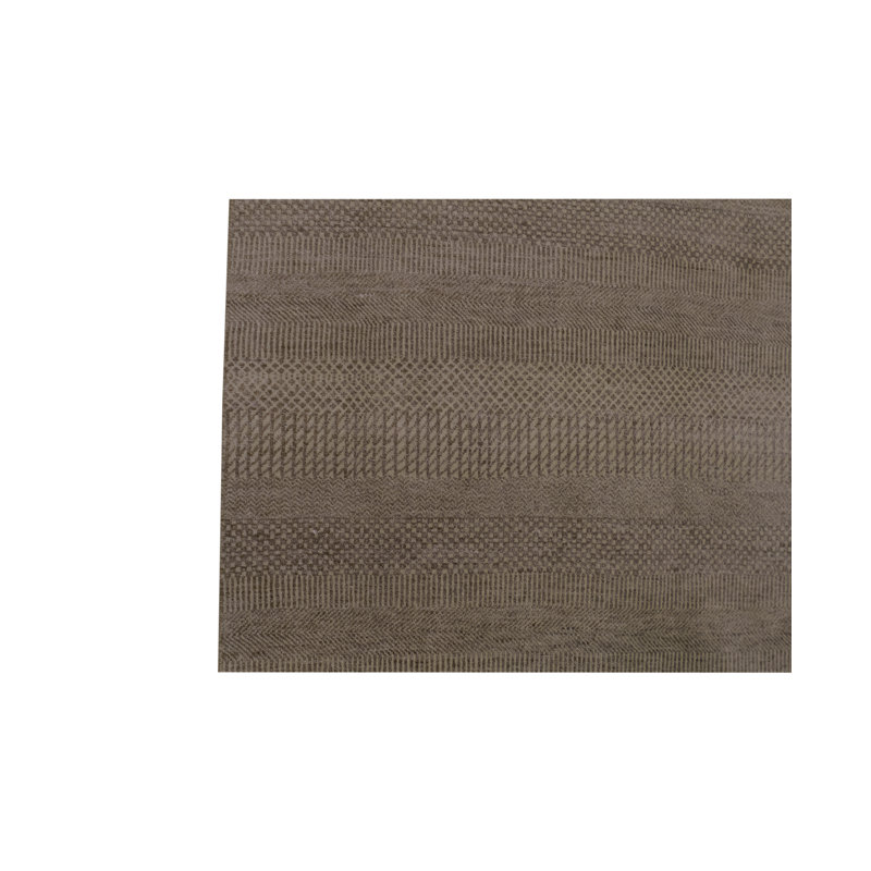 Striped Area Rug in Beige