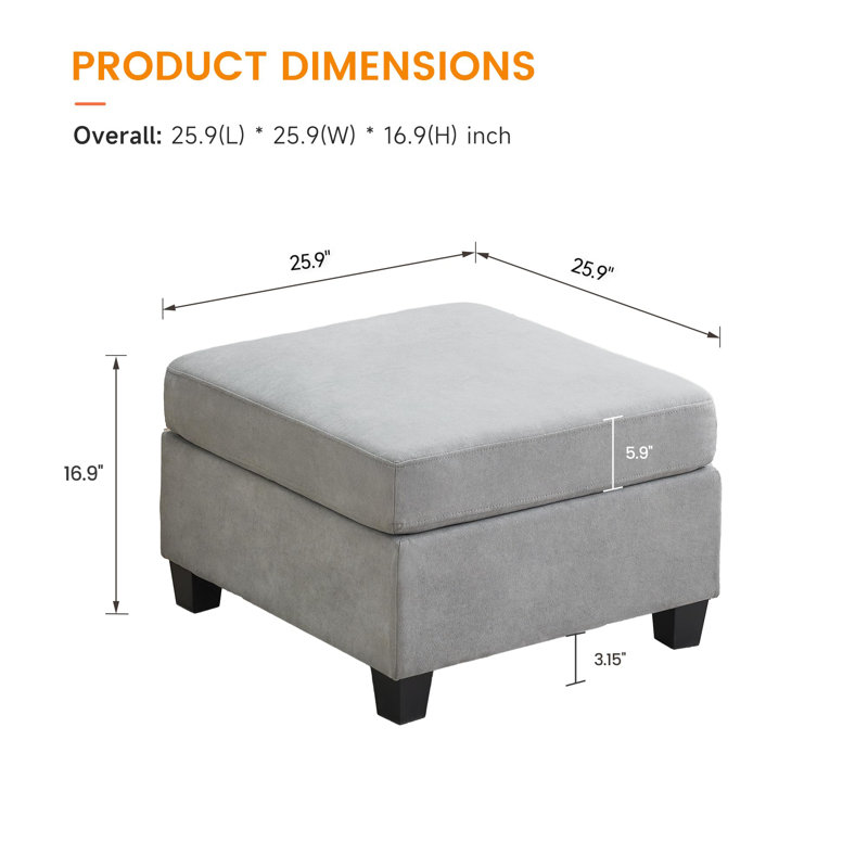 Fauteuil d'appoint avec repose-pieds et fauteuil moderne avec repose-pieds