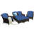Aighan 6 - Person Patio Conversation Set with Cushions-1662683675