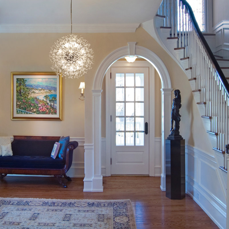 16 - Light Chandelier, Chrome