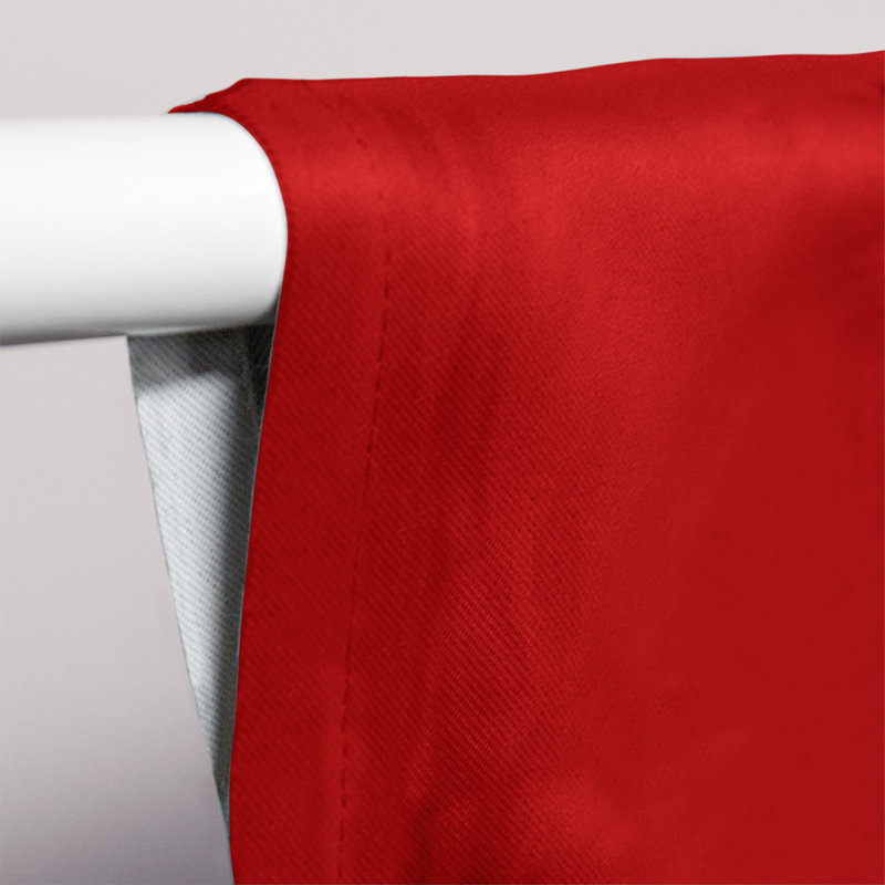 Mississippi Rebellion Sateen Room Darkening Curtain Single Panel, Red/Orange/Black