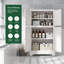 Armoire de rangement pour salle de bain, buffet décoratif en métal avec 4 portes et 2 tablettes réglables, armoires de salle de bain autoportantes, vestiaire antirouille, cuisine, salon, couloir-714390718