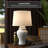 Celestial White Porcelain Lamp