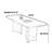 Light modern simple rectangular rock table-105623503