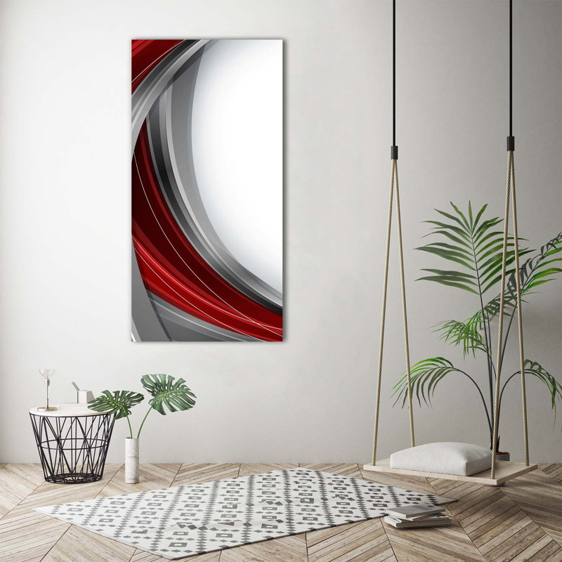 Waves Background - Wrapped Canvas Print