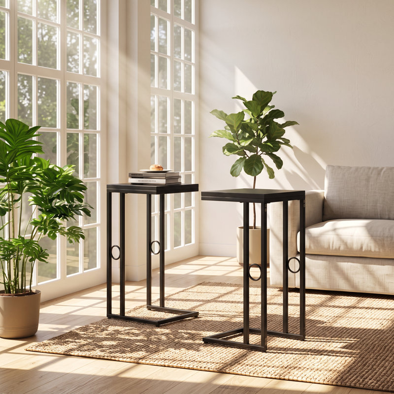 Ensemble de 2 tables de bout Essex l 13,5 po x P 13,5 po x H 28,5 po