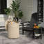 Table d'appoint extérieure 3-en-1 avec rangement - patio, piscine, terrasse-125053007