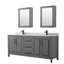 Ensemble de meuble-lavabo double 80 "avec miroir Daria-97905477-97905472-97905474