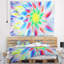 Tapisserie florale de pétales multicolores-28497366