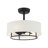 20" Raia - Drum Shade Ceiling Fan with Remote Control and Light Kit Included-1203641156