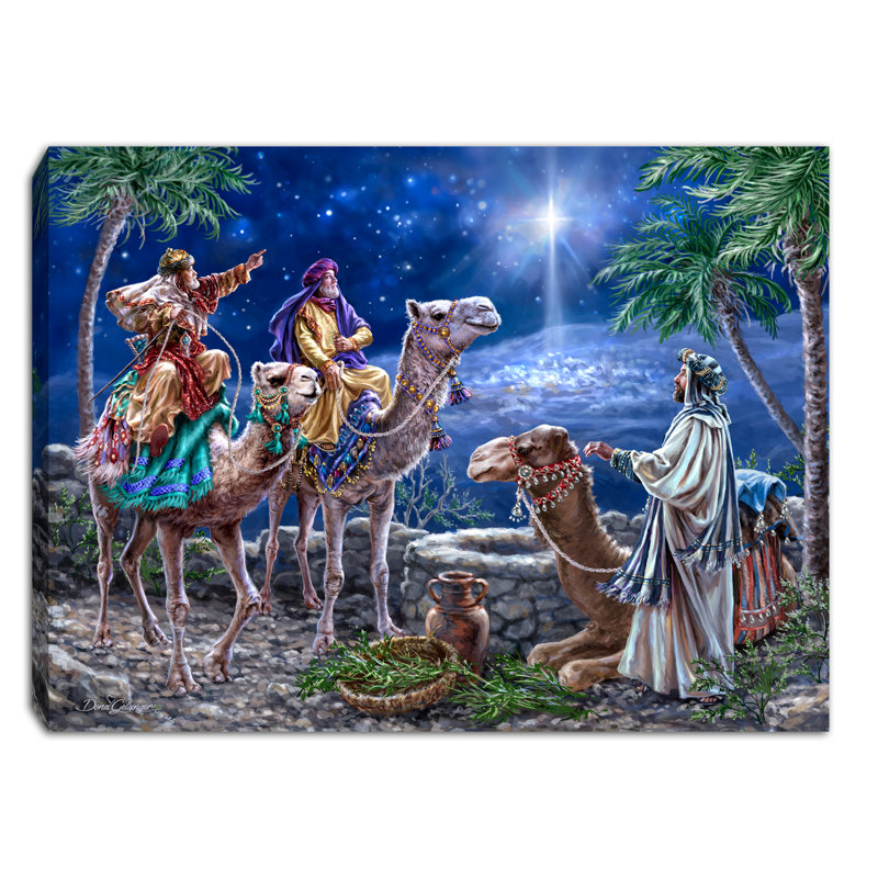 Toile à dos de chevalet 8 x 6 The Magi
