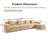 Cloud Sectional Couch With Deep Seat-1146154654