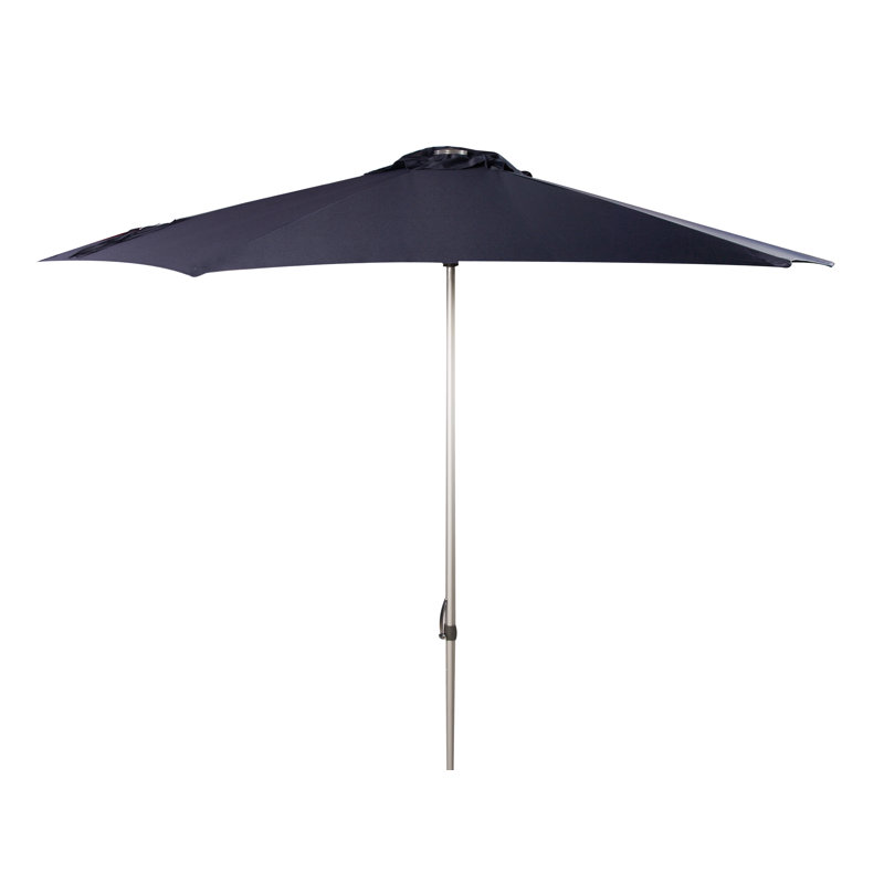 Parasol de marché 9 pi Eberardo, Bleu marine