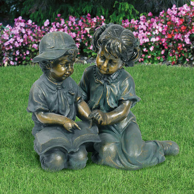 Weather Resistant Plastic Stone Garden Statue