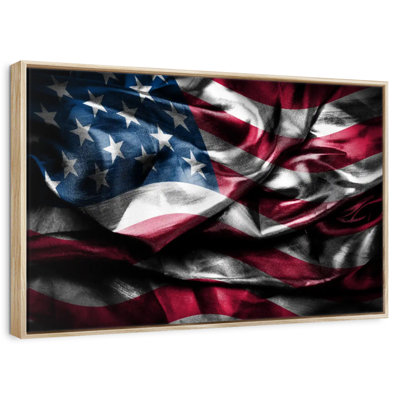 Waving American Flag