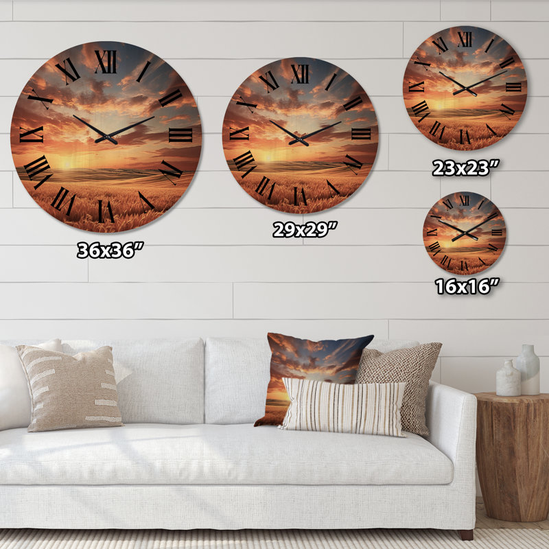 Horloge murale Ramielle, Moyenne