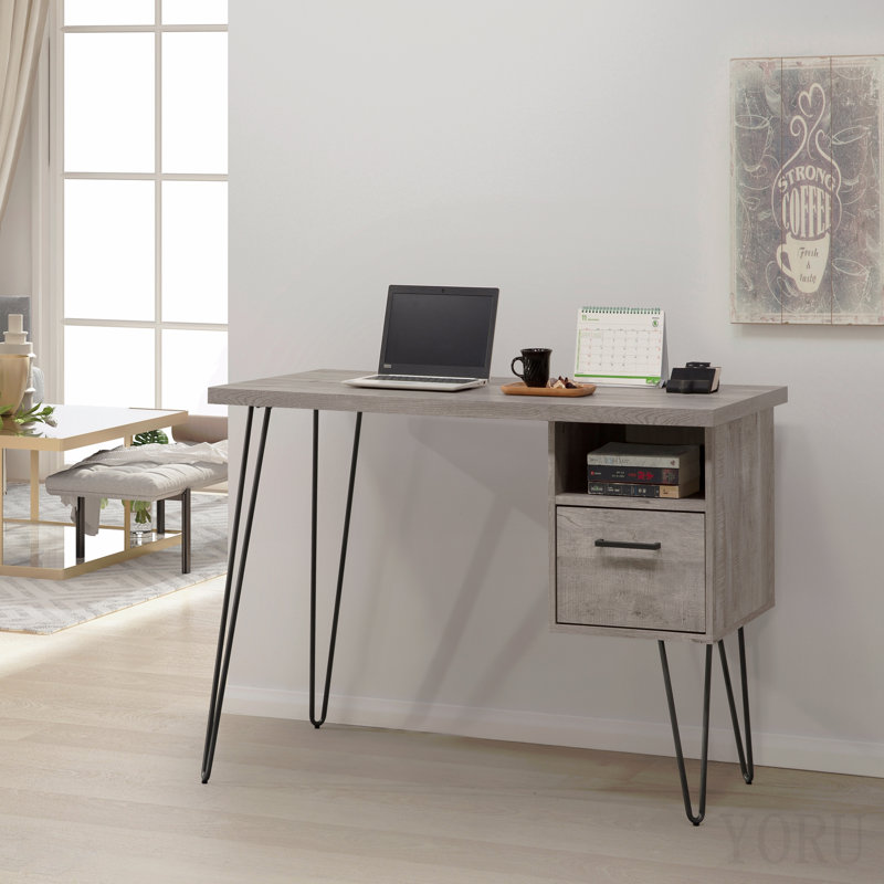Grey Oak Desk