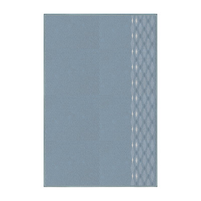 Tapis gris / bleu clair Monetta